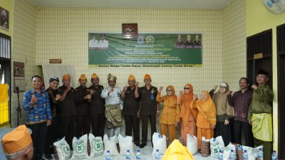 HUT RI Ke-78, Wali Kota Binjai Beri Tali Asih Pada Keluarga Besar Veteran RI Kota Binjai