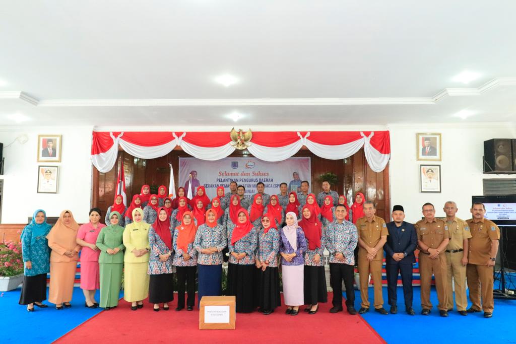 Pengurus Daerah Gerakan Pemasyarakatan Minat Baca (PD-GPMB) Kota Binjai Periode 2023-2027 Resmi Dilantik