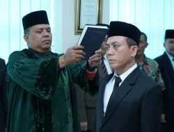 Lantik Direktur Pdam Tirta Bulian, Pj. Wali Kota Tebing Tinggi Harap Direktur Pdam Bangun Kerjasama Dan Komunikasi Yang Baik Dengan Stakeholder
