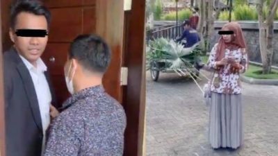 Jaka Syahputra (39) warga Jalan Perjuangan Kecamatan Medan Timur, Kota Medan memergoki istrinya berinisial WW sedang berduaan dengan pria lain berinisial ISS. (Foto: Istimewa)