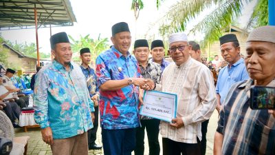 Pemkab Langkat Salurkan Bansos Rp16 M, Syah Afandin: Ini Tugas dan Tanggungjawab Saya