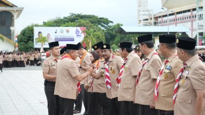 Wali Kota Binjai Terima Penghargaan Lencana Darma Bakti