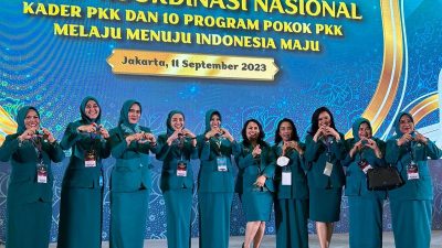 Para Pengurus dan Kader PKK Seluruh Indonesia Diminta Jadi Motor Gerakan Nasional Dalam Pemberdayaan Keluarga