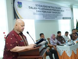 Buka Sosialisasi Netralitas Asn, Pj. Wali Kota Tebing Tinggi Sampaikan Tantangan Dalam Penyelenggaraan Pemilu Dan Pilkada 2024