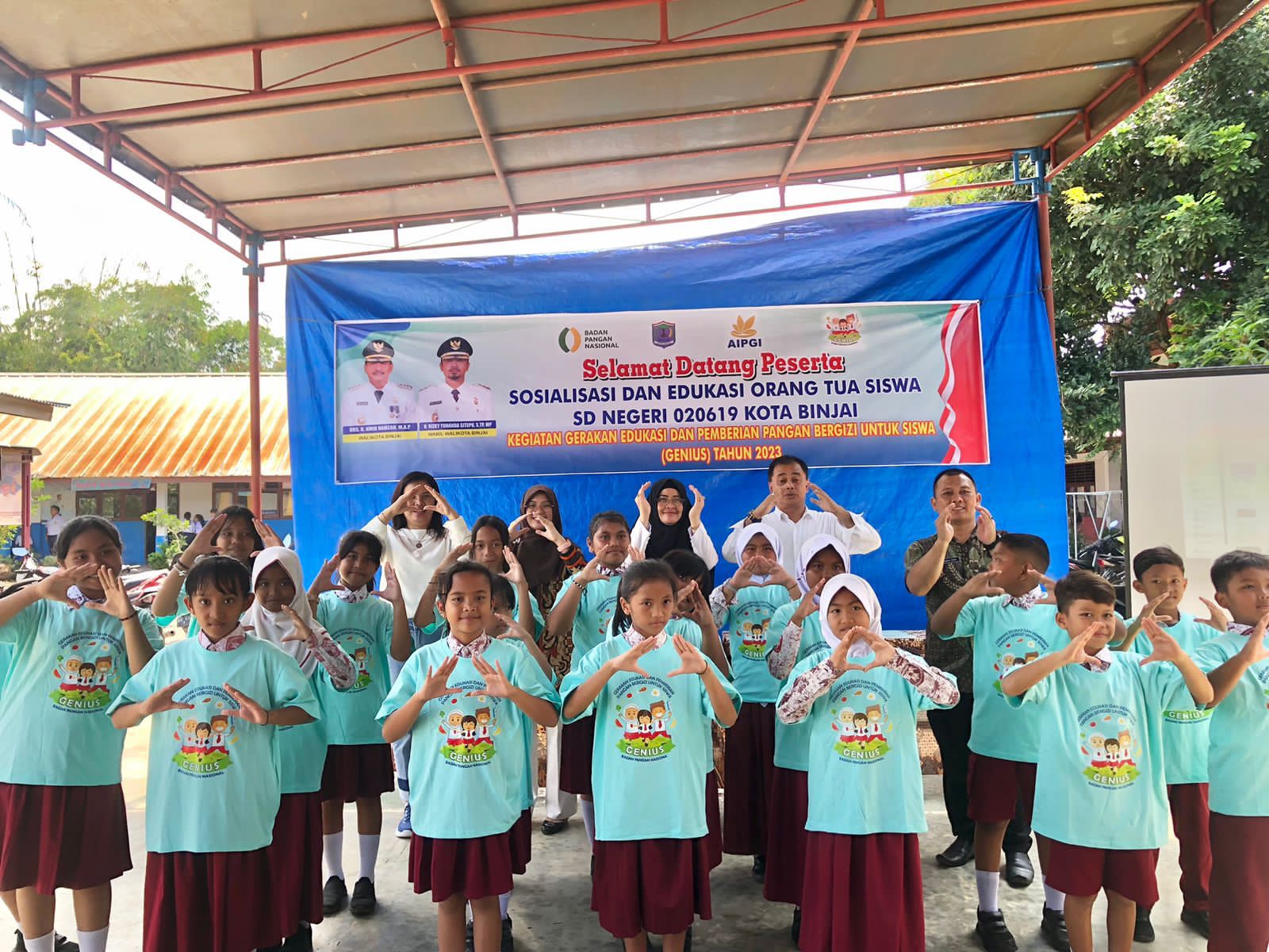 Kegiatan Gerakan Edukasi dan Pemberian Pangan Bergizi Untuk Siswa (GENIUS) 2023