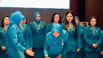 Ketua TP. PKK Kota Binjai Hadiri Rakonda PKK Sumut