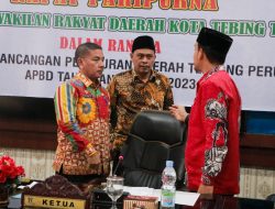 Pemko Tebing Tinggi Sampaikan Nota Jawaban Atas Pandangan Umum  Fraksi-fraksi Dprd Tentang Rancangan P-apbd Ta 2023