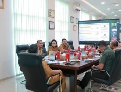 Pemko Tebing Tinggi Bersama Stakeholder Terkait Ikuti Rakor Pengendalian Inflasi