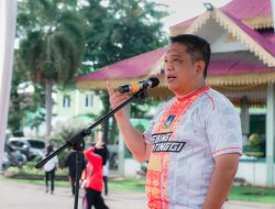 Hadiri Pelaksanaan Gerakan Pengendalian Penyakit Prioritas Dan Senam Kebugaran Jasmani Kota Tebing Tinggi, Pj. Wali Kota : Kesehatan Merupakan Bagian Penting Mengawali Aktivitas Sehari-hari