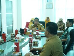 Bersama Danramil 13/TT Dan TPID, Pj. Wali Kota Tebing Tinggi Ikuti Rakor Pengendalian Inflasi 
