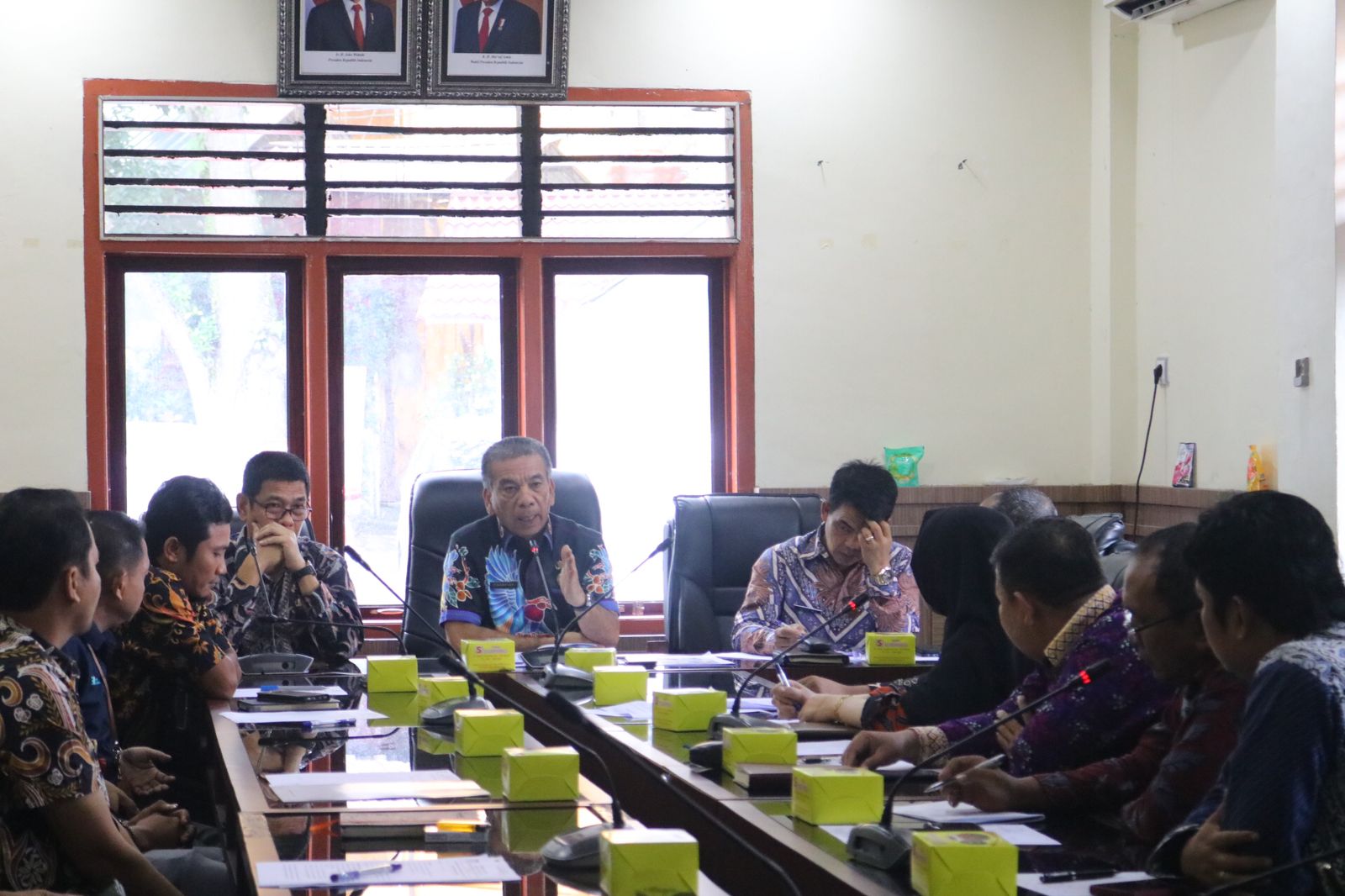 Rapat Koordinasi dan Evaluasi Penyaluran Bantuan CPP