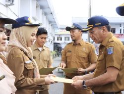 Setdako Binjai Pimpin Apel Gabungan