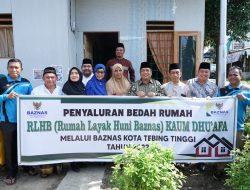 Pj. Wali Kota Tebing Tinggi Resmikan Rlhb Kaum Dhu’afa Dari Provinsi Sumut