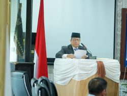 Sampaikan Nota Jawaban Ranperda Apbd Dan Pajak Dan Retribusi Daerah, Pj. Wali Kota Tebing Tinggi Apresiasi Saran Dan Masukan Dprd