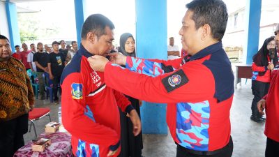 Penjabat Wali Kota Tebing Tinggi Kukuhkan Relawan Pemadam Kebakaran