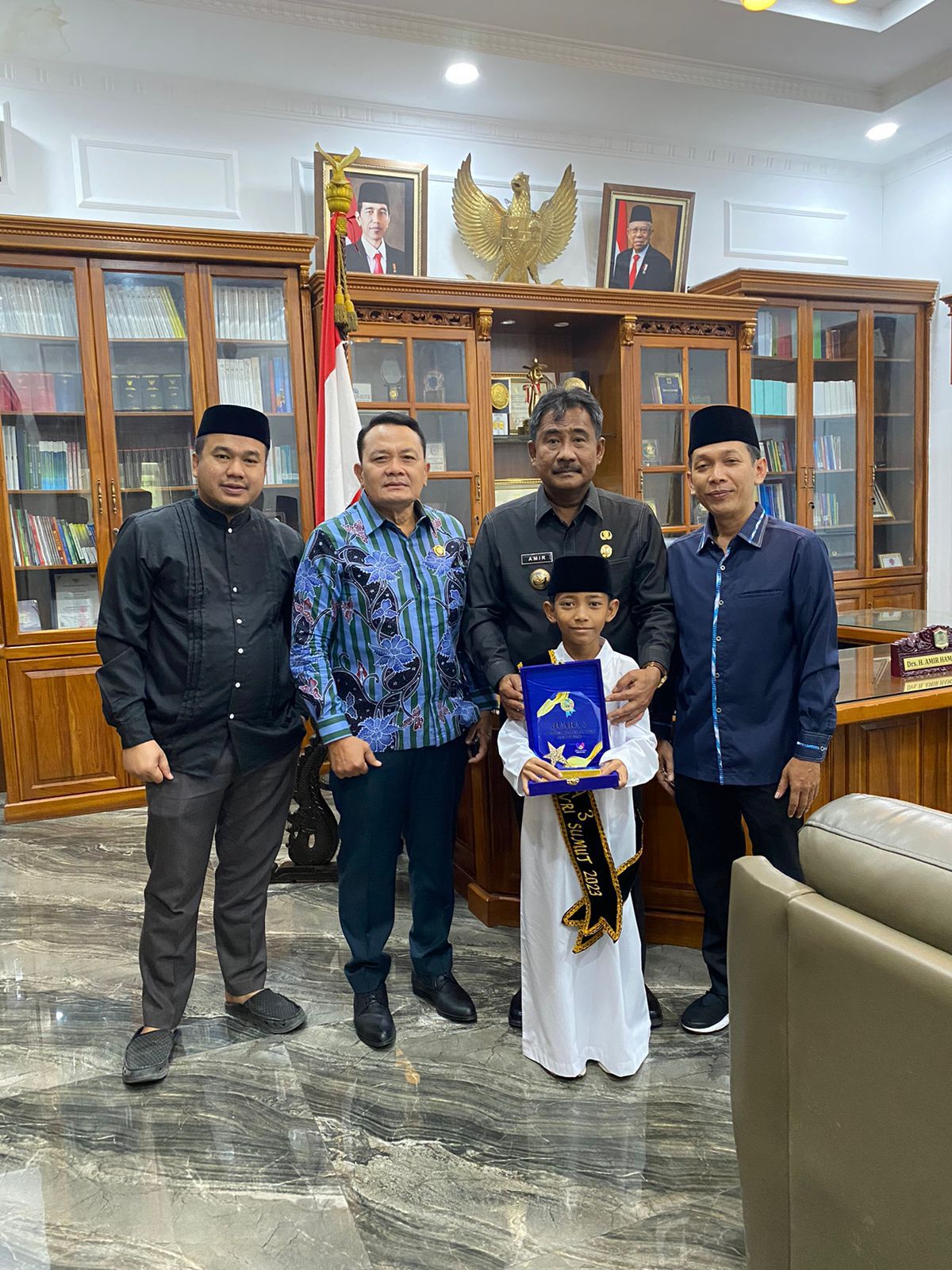 Membanggakan, Fadel Muhammad Raih Juara 3 Akademi Da'i Cilik TVRI SUMUT 2023