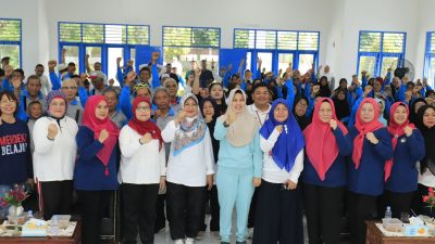 Senam Gembira Lansia dalam Peringatan Hari Kesetiakawanan Sosial Nasional Tahun 2023