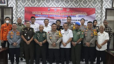 Rapat Koordinasi Lintas Sektoral Kesiapan Pengamanan Natal 2023 Dan Tahun Baru 2024
