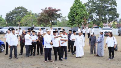 Wali Kota Binjai Tinjau Progress Pembangunan Masjid dan Al-Quran Center Binjai