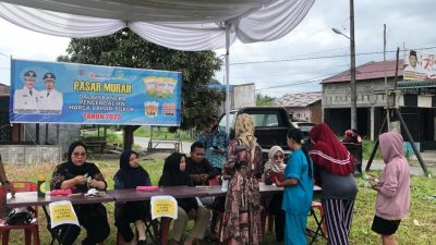 Dalam Rangka Pengendalian Harga Bahan Pokok, Pemko Binjai Gelar Pasar Murah