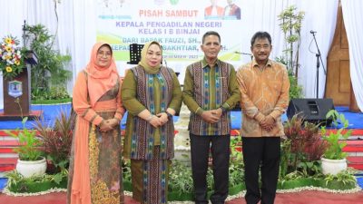 Pisah Sambut Ketua Pengadilan Negeri Kota Binjai