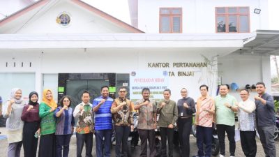 Kantor Pertanahan Kota Binjai Serahkan Sertifikat Tanah