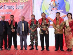 Kegiatan Pencanangan Sasaran Pelayanan Gereja Batak Karo Protestan (GBKP)