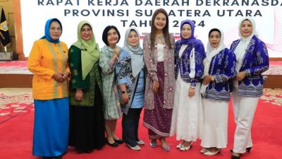 Rapat Kerja Daerah Tahun 2024 DEKRANASDA Provinsi Sumut