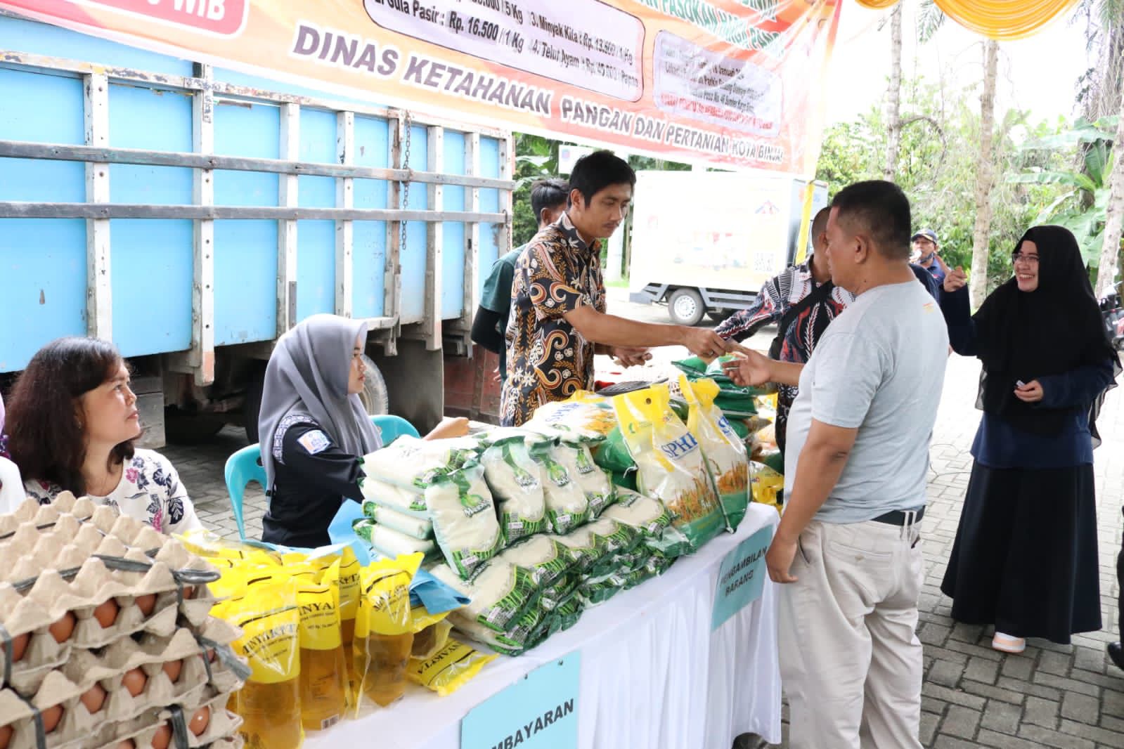 Berupaya Penuhi Kebutuhan Pangan, Pemko Binjai Gelar Gerakan Pangan Murah