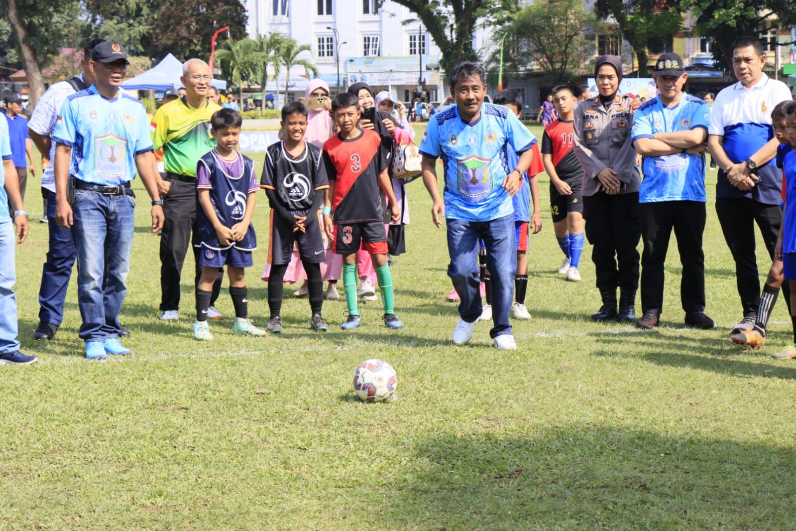 Wali Kota Binjai Buka Festival Sepak Bola Usia Dini Wali Kota Binjai Cup 2024
