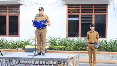 Pimpin Apel Gabungan, Staf Ahli Harap Seluruh Instansi Dukung Suksesnya Konsultasi Publik RPJPD