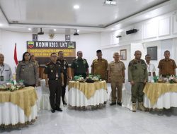 Wujud Sinergitas Yang Baik, Pemko Binjai Ikuti Kegiatan Komunikasi Sosial Bersama Kodim 0203/Lkt