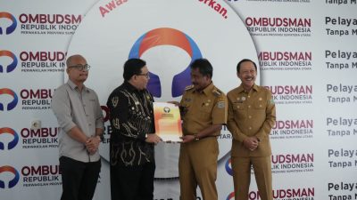 Pemko Binjai Terima Piagam Penghargaan Penilaian Penyelenggaraan Publik Tahun 2023