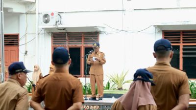 Asisten II Pimpin Apel Gabungan Pemko Binjai