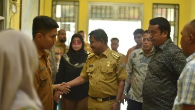 Pastikan Kesiapan Pemilu 2024, Wali Kota Kunjungi Lokasi TPS Di Kota Binjai