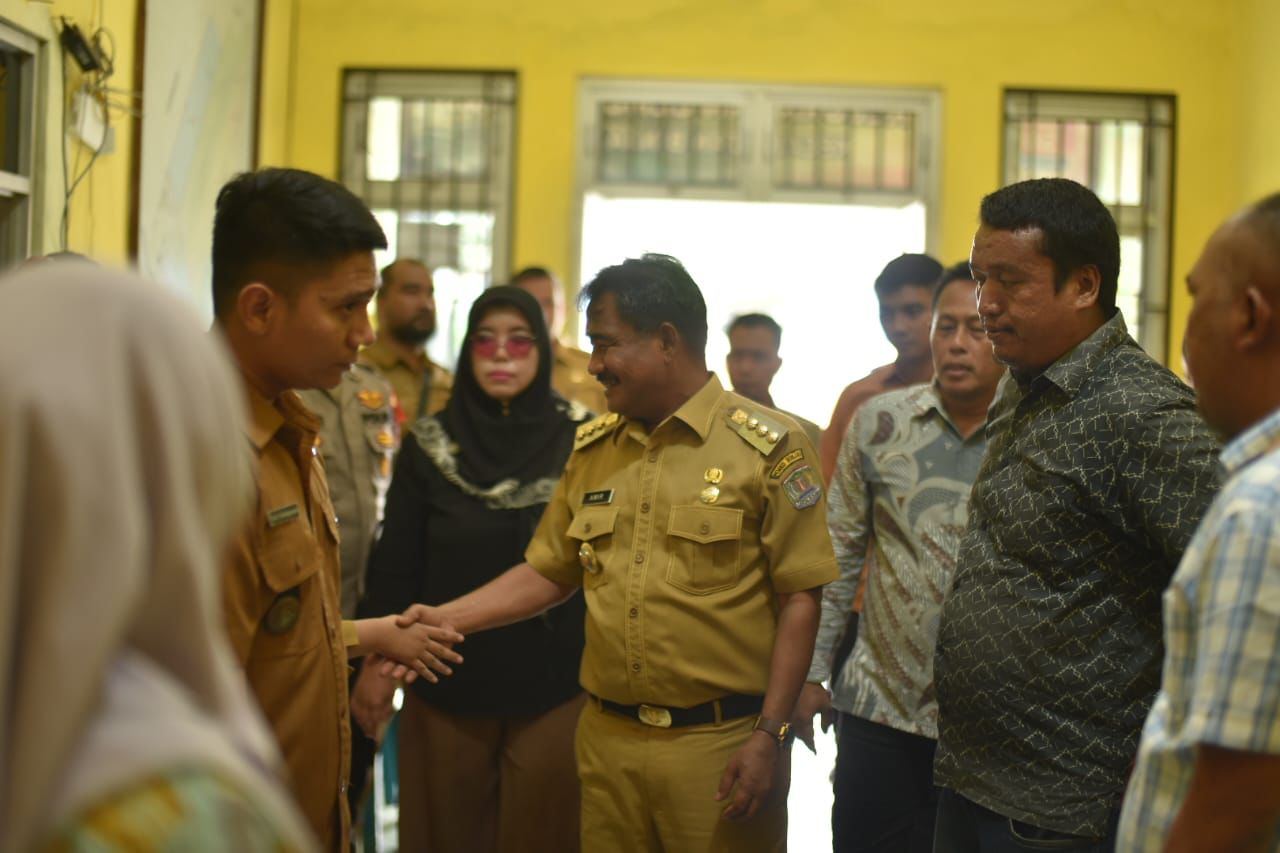 Pastikan Kesiapan Pemilu 2024, Wali Kota Kunjungi Lokasi TPS Di Kota Binjai