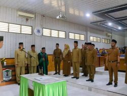 Pengambilan Sumpah Janji Jabatan dan Pelantikan Pejabat Administrator dan Pejabat Fungsional di Lingkungan Pemerintah Kota Binjai