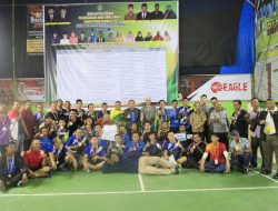 Asisten III Pemko Binjai Tutup Turnamen Bulu Tangkis PB Kemenag