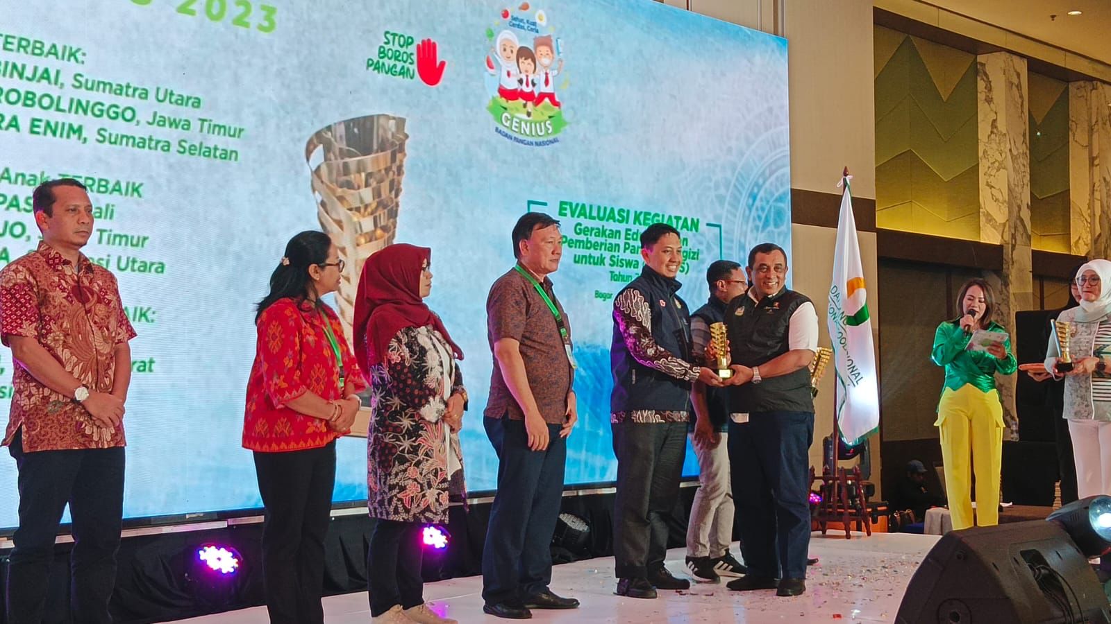 SDN 023984 Kota Binjai Raih Penghargaan Terbaik I Apresiasi GENIUS Tahun 2023
