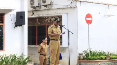 Pimpin Apel Gabungan, Wali Kota Binjai Ingatkan Camat Dan Lurah Tingkatkan Pemungutan Pajak Di Masyarakat