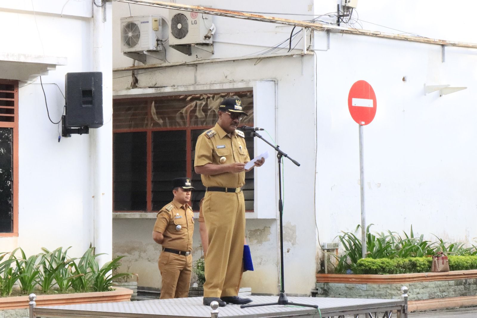Pimpin Apel Gabungan, Wali Kota Binjai Ingatkan Camat Dan Lurah Tingkatkan Pemungutan Pajak Di Masyarakat