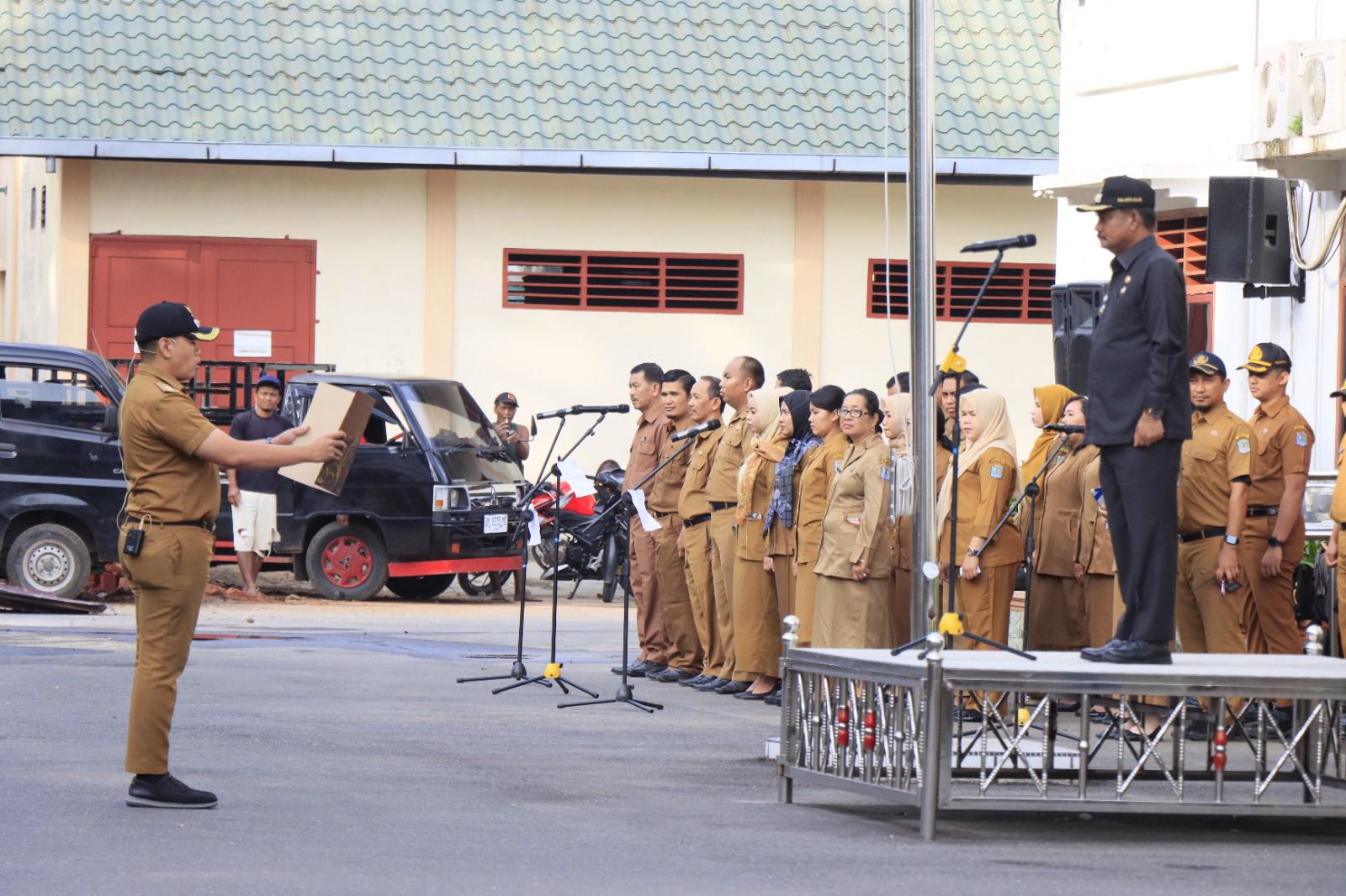 Kobarkan Bela Negara Untuk Indonesia Maju, Wali Kota Binjai Pimpin Upacara Hari Bela Negara