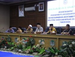 Rapat Pelaksanaan Safari Ramadhan Pemerintah Kota Binjai Tahun 2024