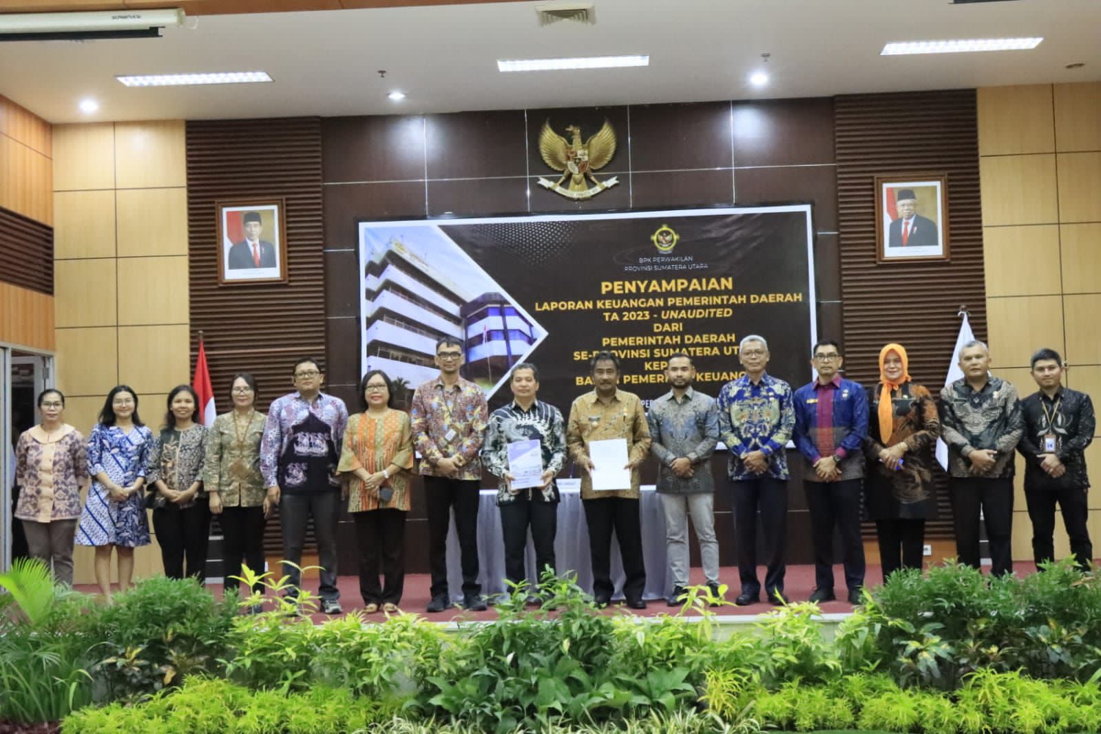 Wali Kota Binjai Serahkan Laporan Keuangan 2023 Ke BPK RI
