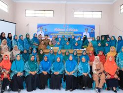 Supervisi Lomba Posyandu, Ketua TP PKK Kota Binjai Kunjungi Kecamatan Binjai Timur