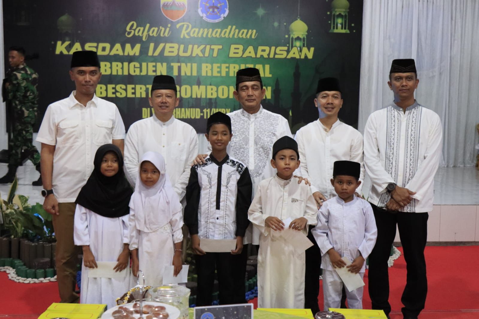 Sekdako Binjai Hadiri Safari Ramadhan Bersama Kasdam l/BB