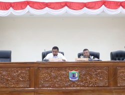 Rapat Paripurna Penyampaian Rekomendasi DPRD Kota Binjai Atas LKPJ Wali Kota Tahun 2023