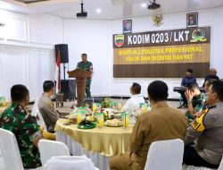 Pererat Silaturahmi, Wakil Wali Kota Binjai Hadiri Halalbihalal Bersama DANREM 022/PT