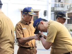 Pemko Binjai Gelar Apel Gabungan dan Halalbihalal