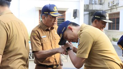 Pemko Binjai Gelar Apel Gabungan dan Halalbihalal